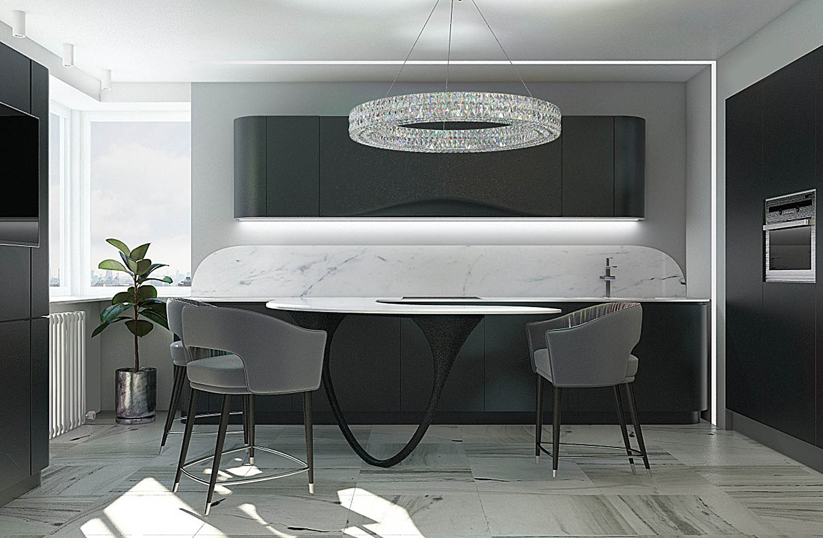 39㎡厨房装修（按ARXY设计方案）丨ARXY设计工作室-11