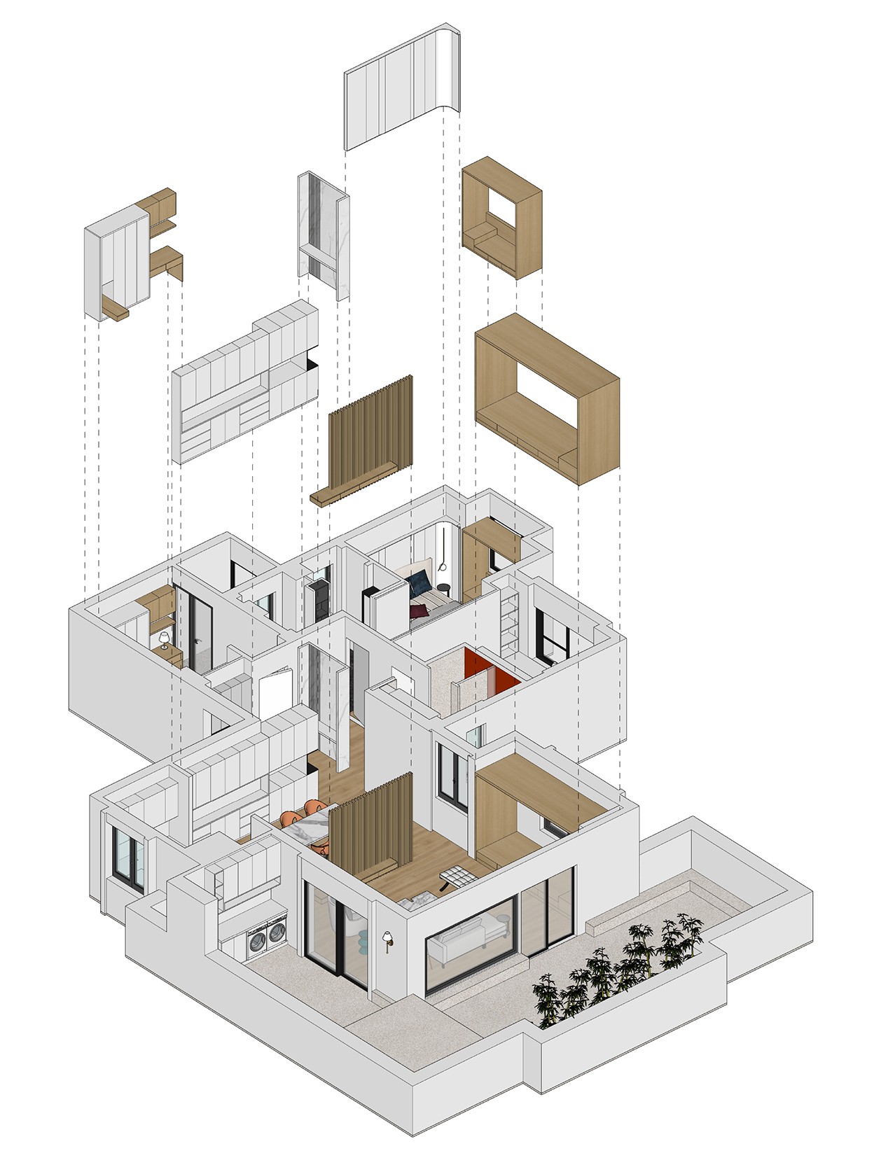 自然共生住宅设计丨泉州有的室内设计事务所-1