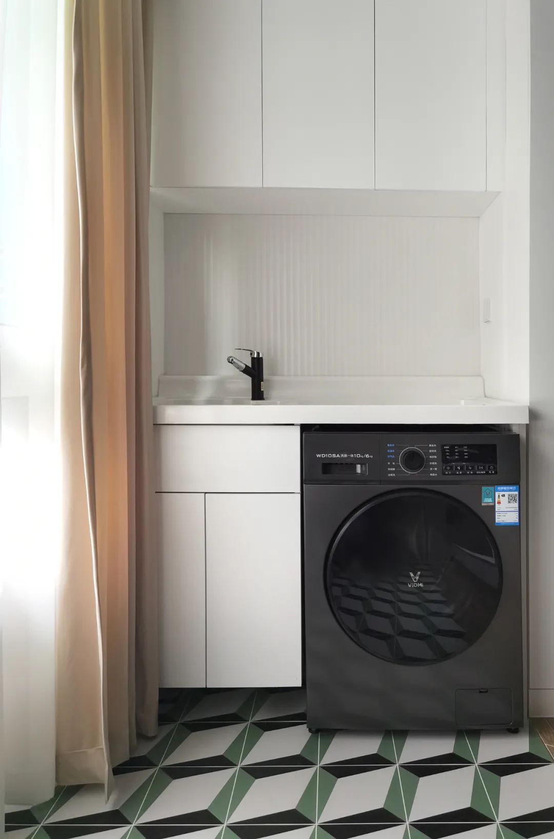 40㎡学区房改造丨波形设计-56