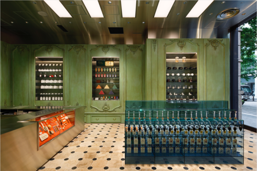 巴黎香氛护肤老铺 L'Officine Universelle Buly最新丸之内旗舰店设计-27