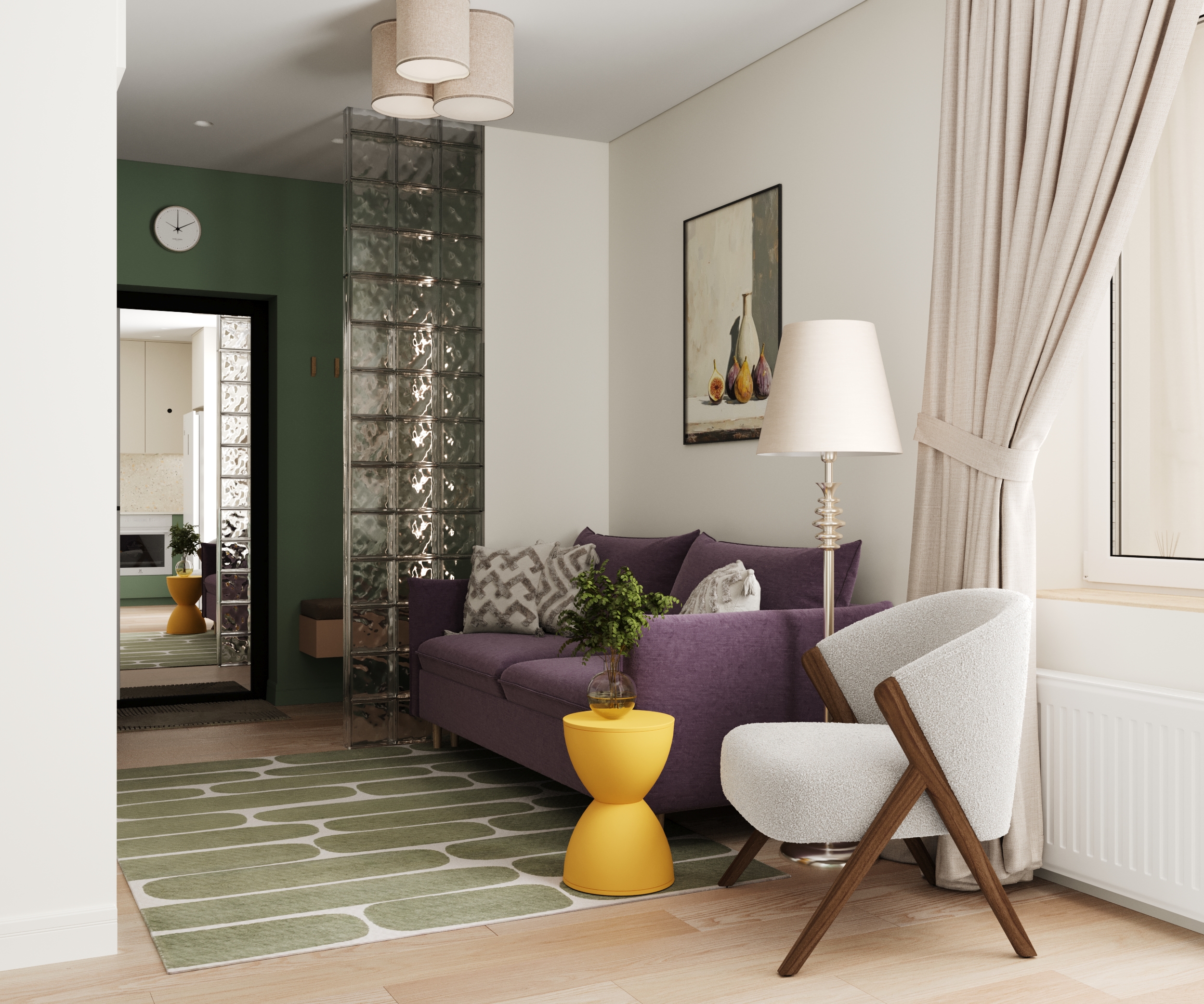 Bright apartment for a family-6