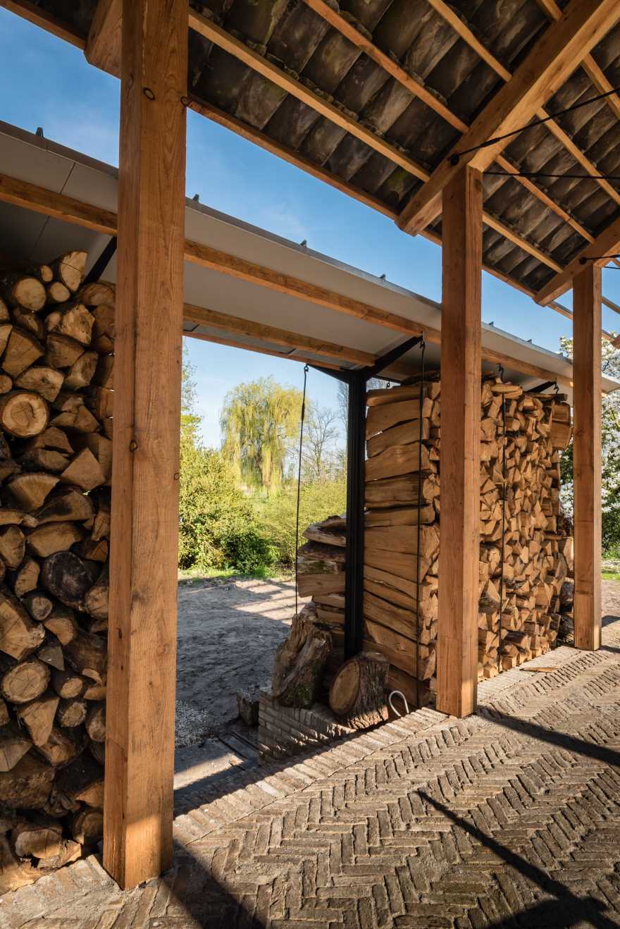 荷兰多梅勒河木材展馆 历史与现代的完美融合-22