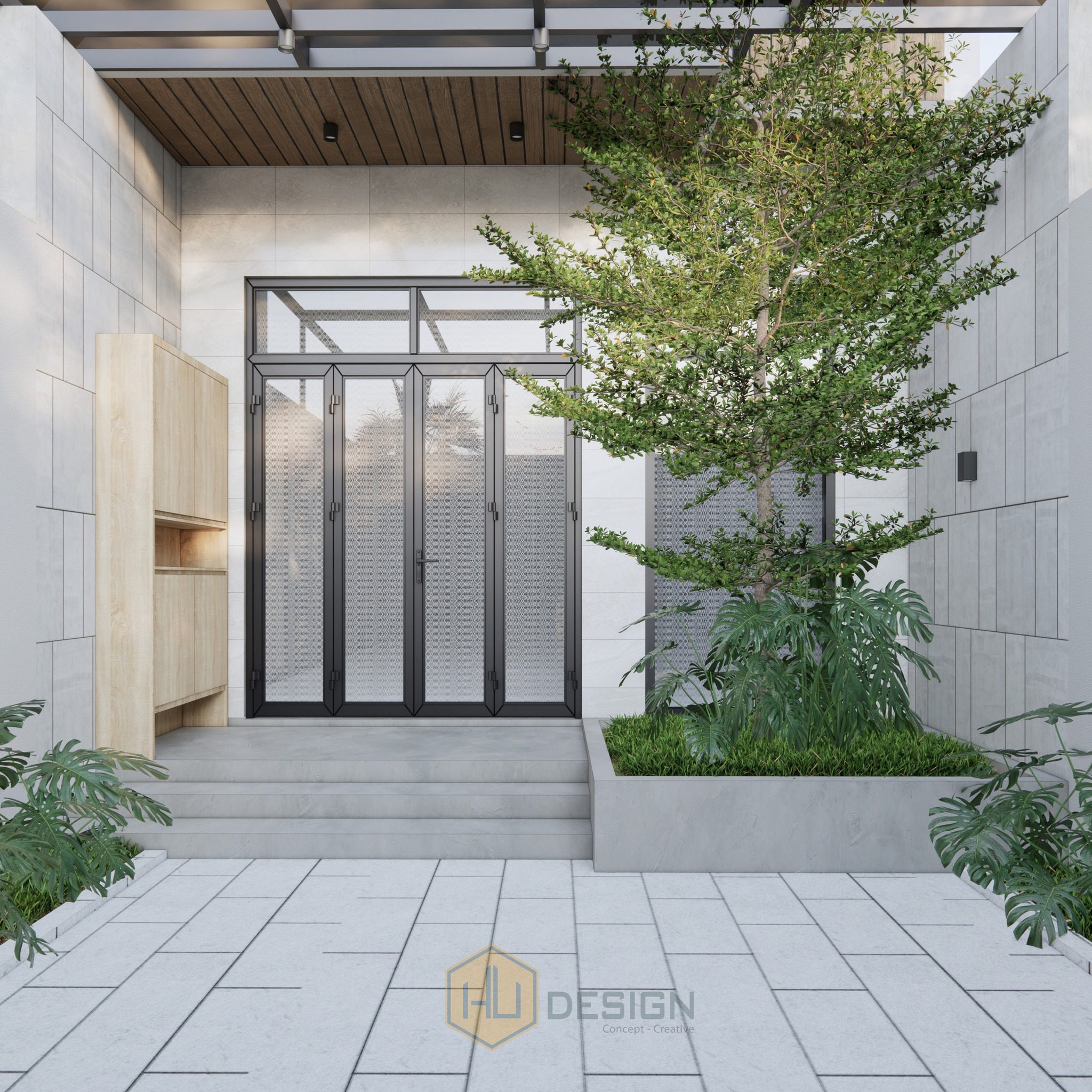 SketchUp 住宅外立面模型丨Hung Tran-10