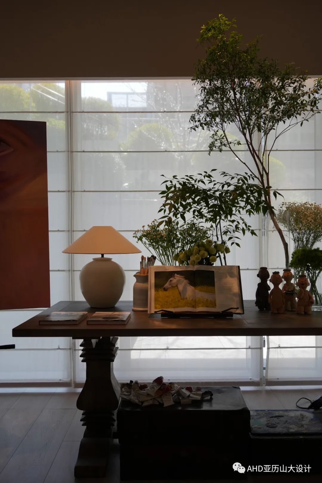 隐溪茶馆 · 窗边画室-33