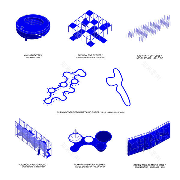 埃里温青年公园第6段(圆形公园)翻新丨亚美尼亚-21