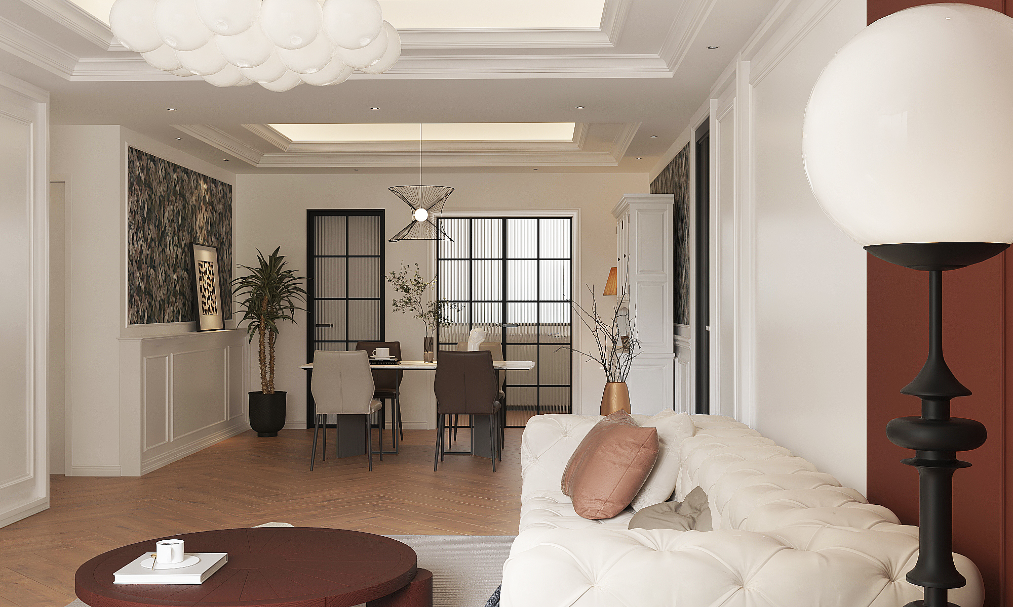 维多利亚法式装修丨中国石家庄丨设计师阿召-14