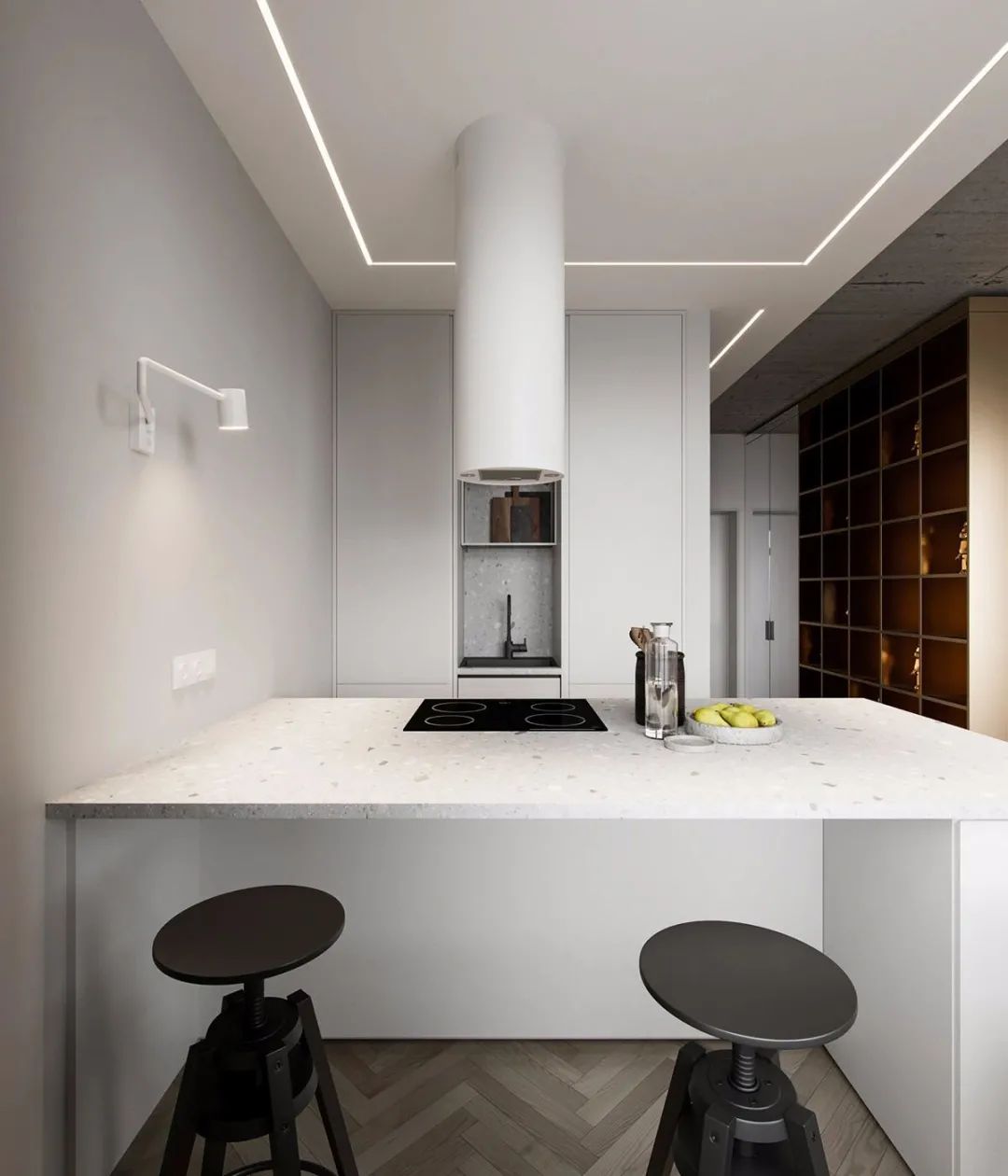 37㎡“首饰盒子”公寓，演绎现代都市舒适生活-18