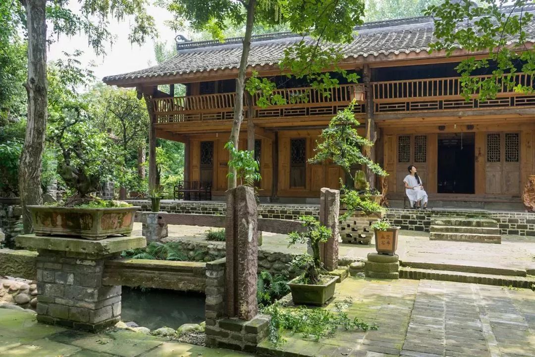 废弃庄园变鹭鸟天堂 | 400㎡中式宅院与 30 亩森林的共生设计-66