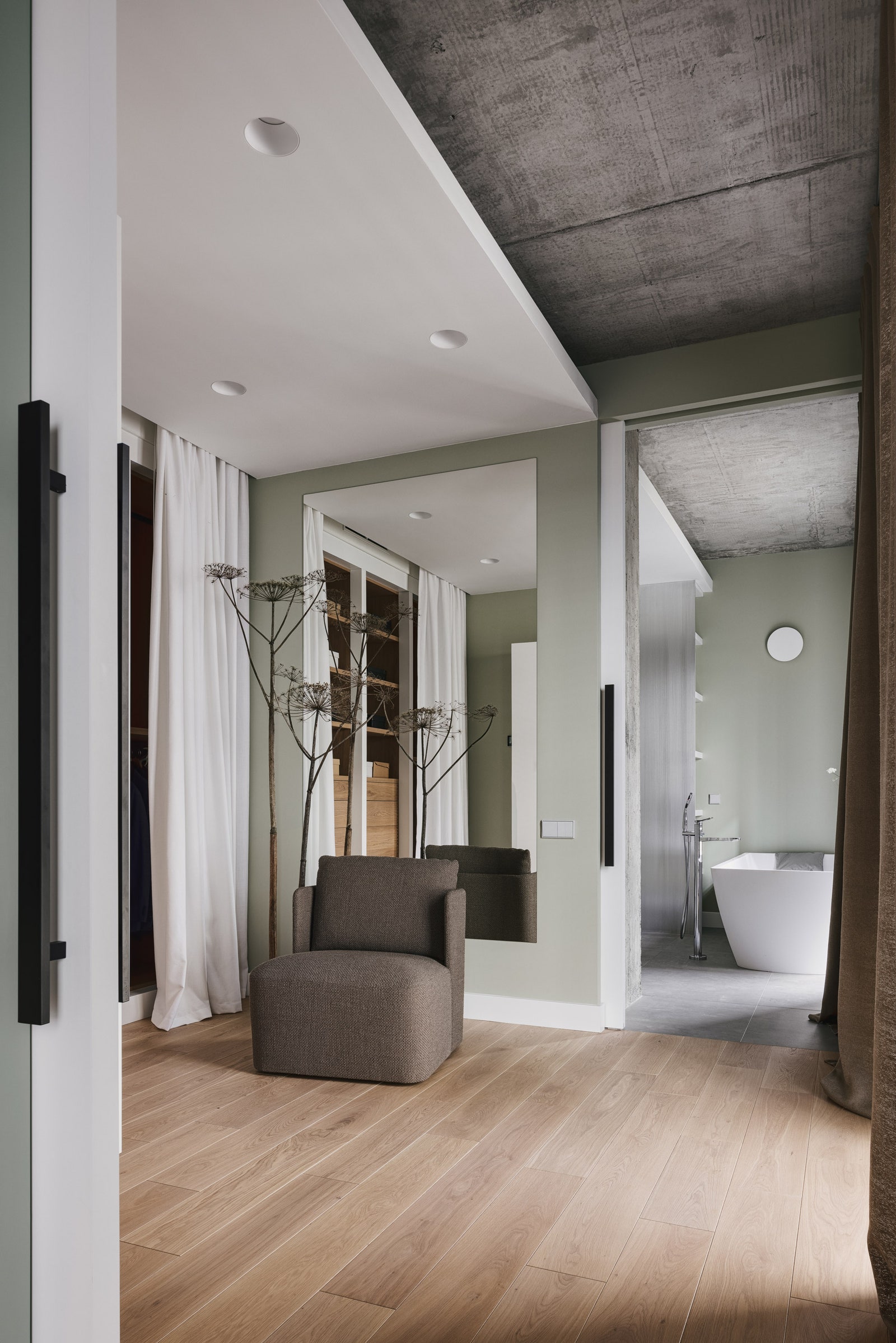 基辅160㎡带花园窗公寓设计丨乌克兰基辅丨设计师阿莲娜·尤季娜-34