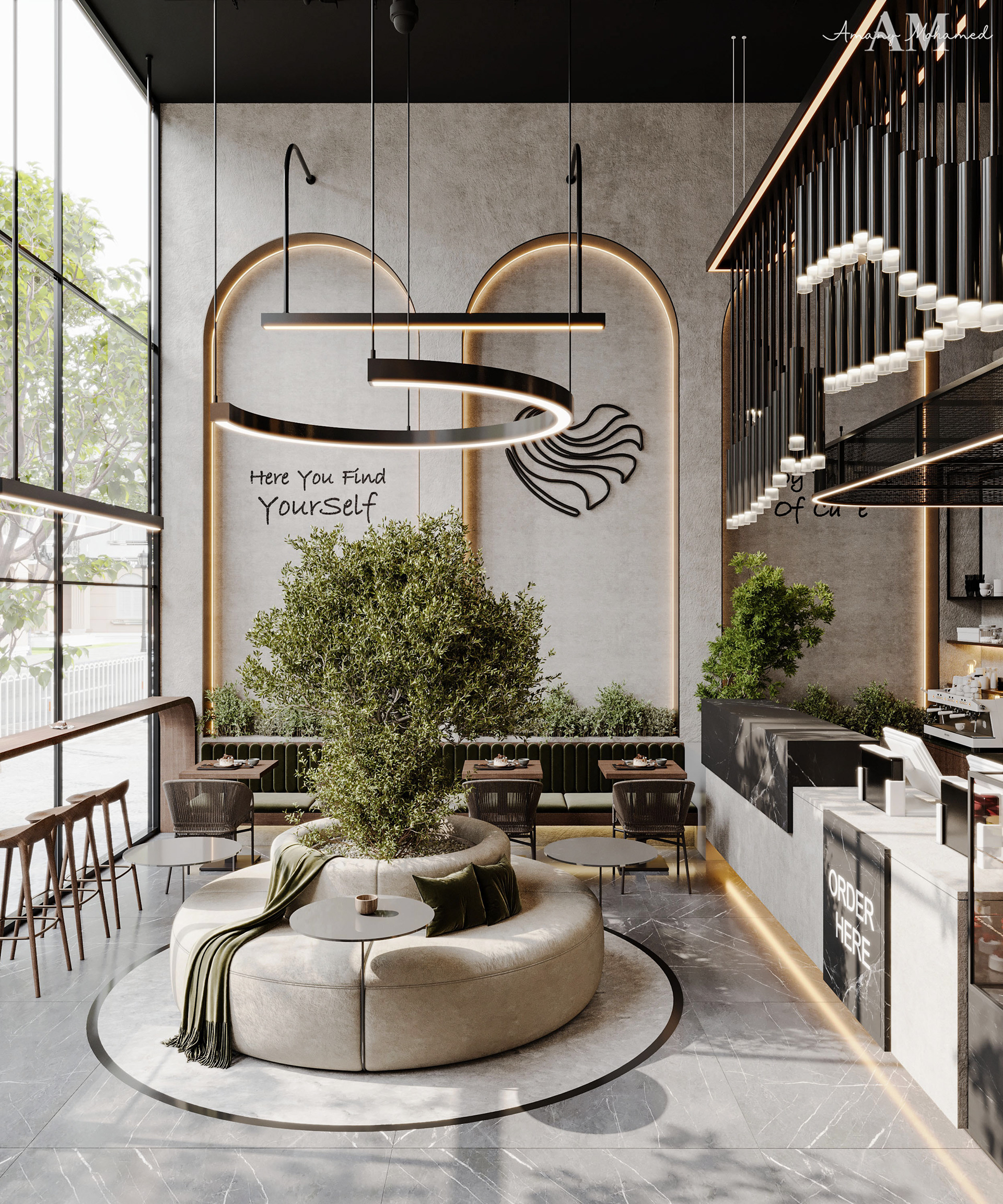 "Lava Cake" Restaurant Visualization-4