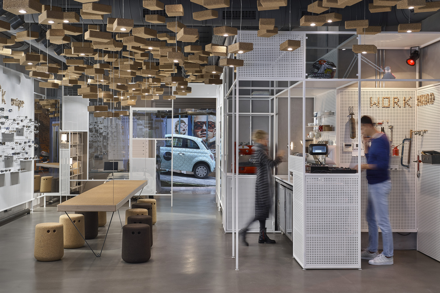 伊斯坦布尔 Eye-D 多用途空间 | 非凡材料打造互动体验-60