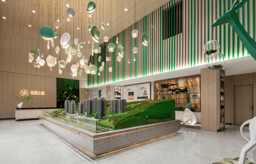郴建·东城上筑销售中心丨中国郴州丨米洛映象(软装),三维雅筑(硬装)-14