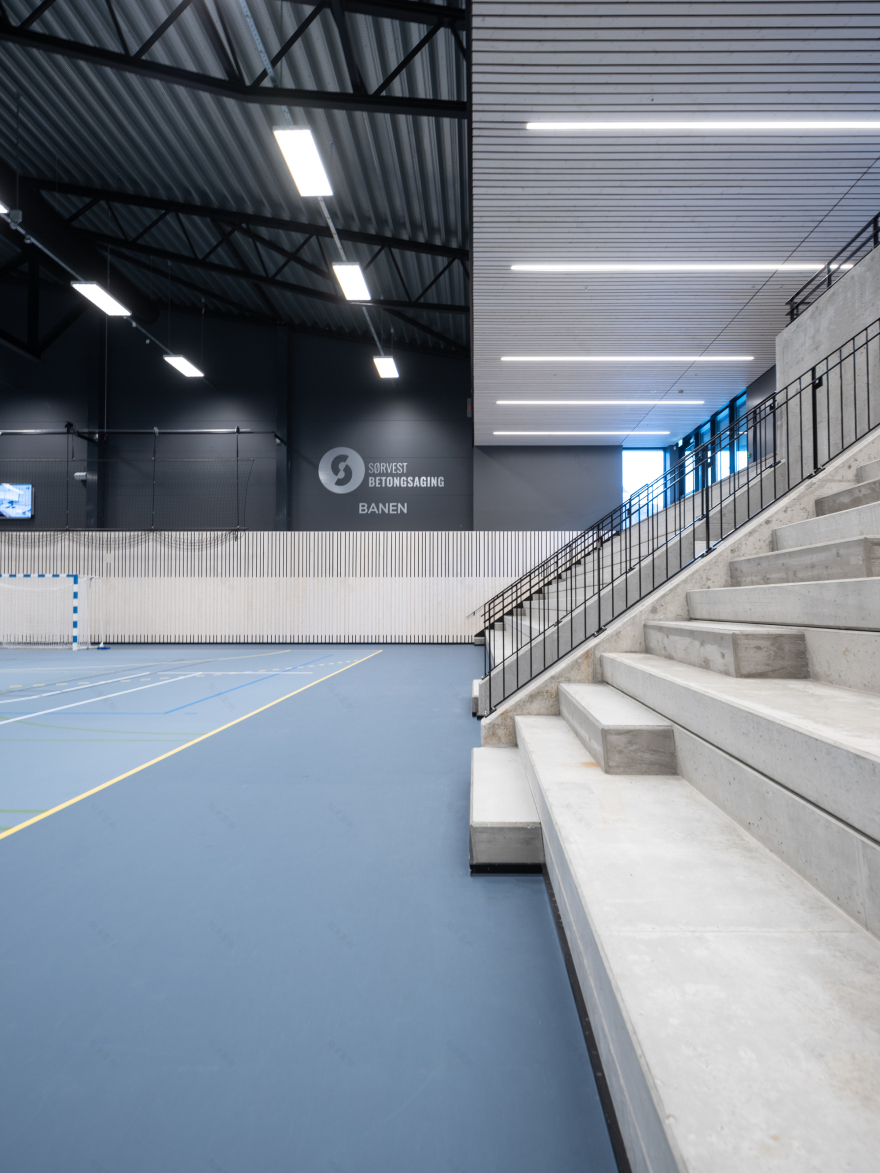 Bjerkreimshallen 多功能厅丨挪威丨Arkitektkontoret Vest AS-34