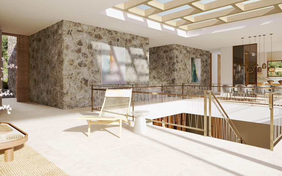 18 位建筑大师的伊维萨岛私人别墅设计,自然融入奢华-61