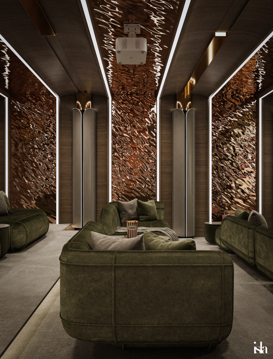 沙特阿拉伯家庭影院(注:KSA是沙特阿拉伯王国的英文缩写) 丨ISLA Architects(推测)-20