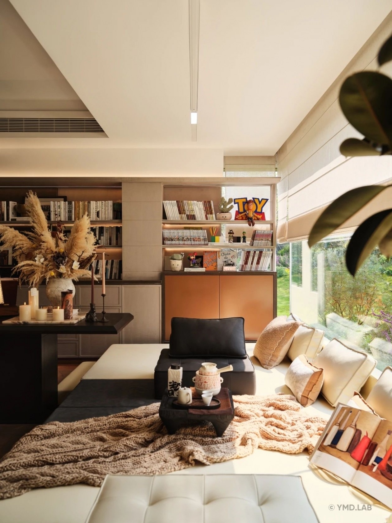 东莞华润旗峰润府120㎡《和‘班味’断交》| 上海岳蒙设计-12