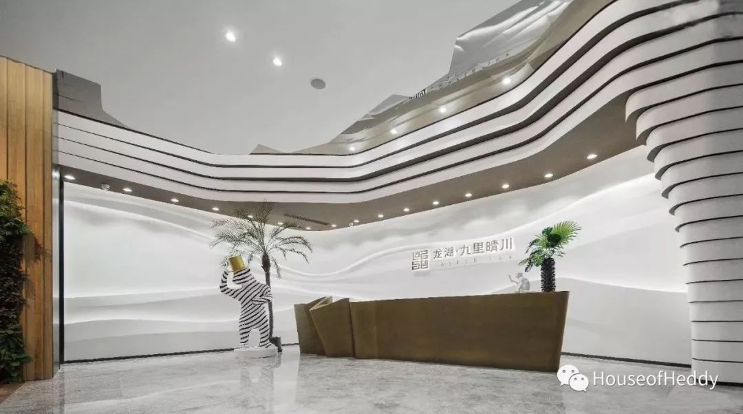 首发 | 龙湖 · 九里晴川 · 揽境 | 绿意未来感的销售中心-29