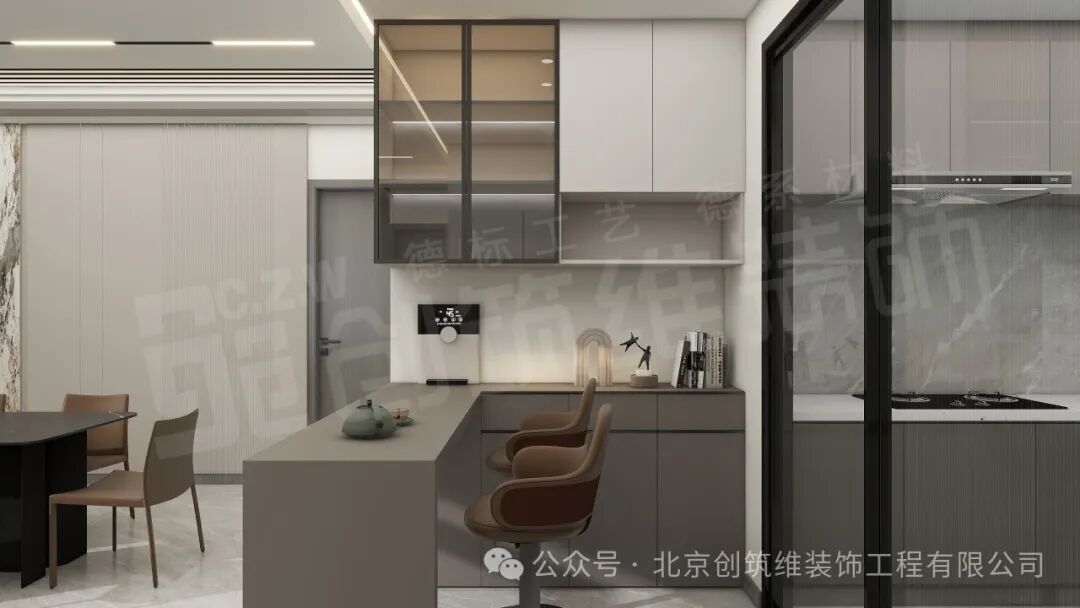 御东君临|122㎡3室2厅3卫1厨轻奢风装修案例-24