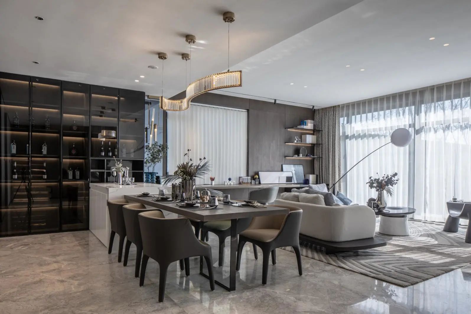 越秀岄湖郡 135 户型丨中国沈阳丨EASE 艺烁国际空间设计-14