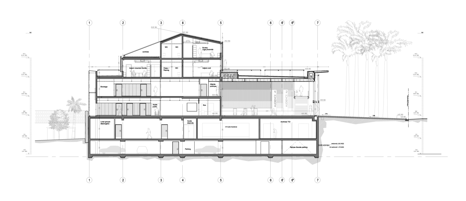 法国瓜德罗普岛 Pitre 司法宫丨Ignacio Prego 建筑公司-30