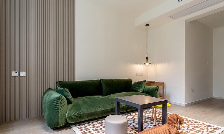 89㎡复古原木风，厨房打开秒变社交领域-11