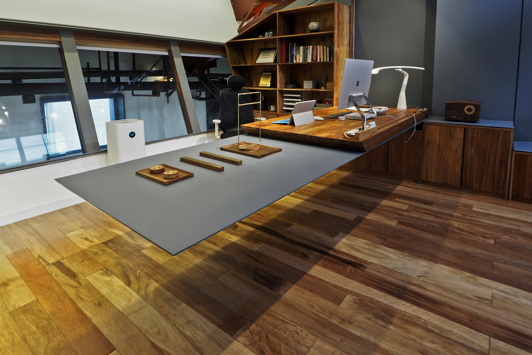 一艘悬浮的“战舰” & 幸福码头8号楼空间改造项目,上海 / 杜兹设计-30