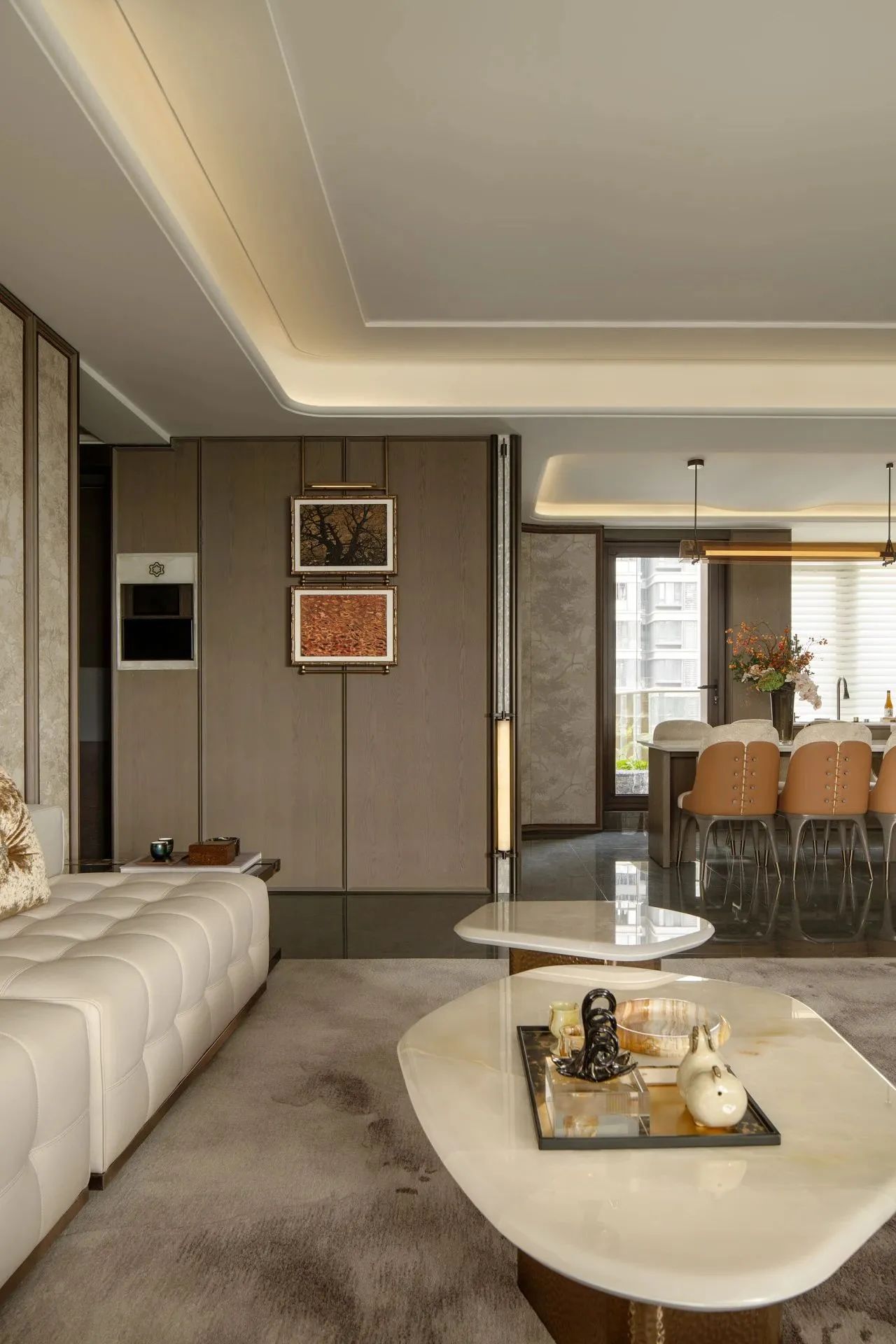 122·3㎡山湖雅奢样板间丨中国福州丨北京栋三尺设计有限公司-26