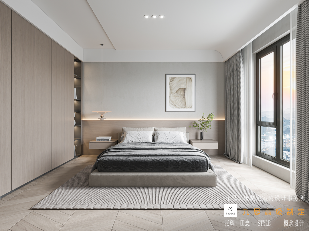 乐湾山语湖 · 现代轻奢风格复式住宅设计丨九思设计工作室-41