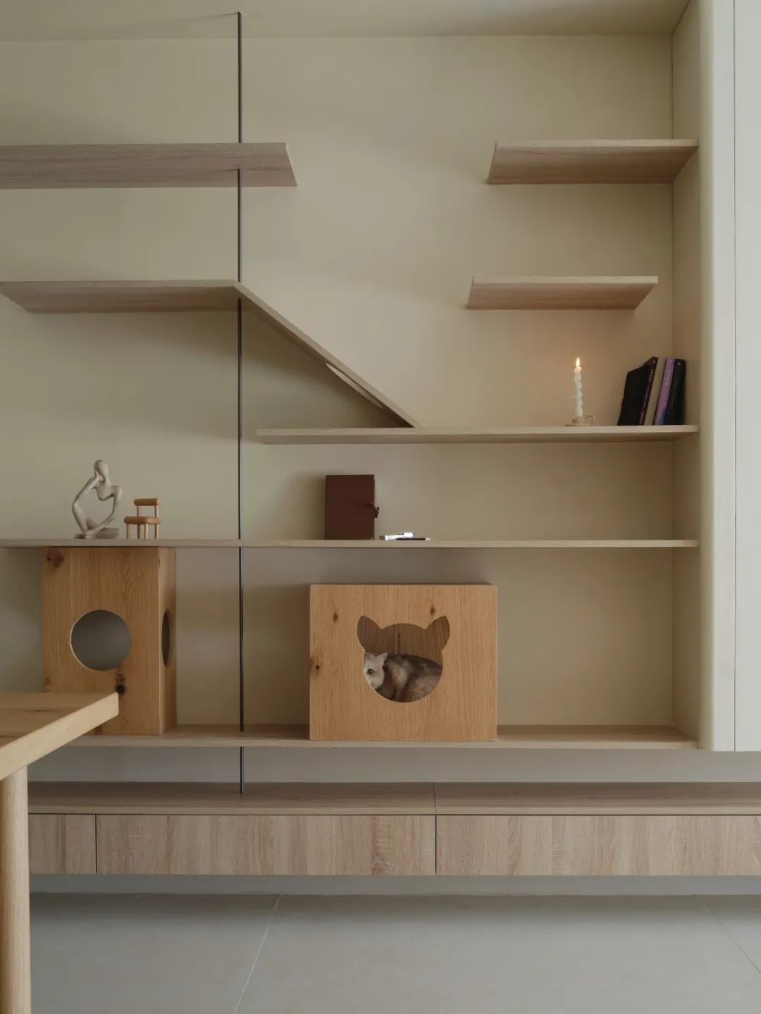 武汉远洋三人两猫的甜蜜住宅丨中国武汉丨大思-32