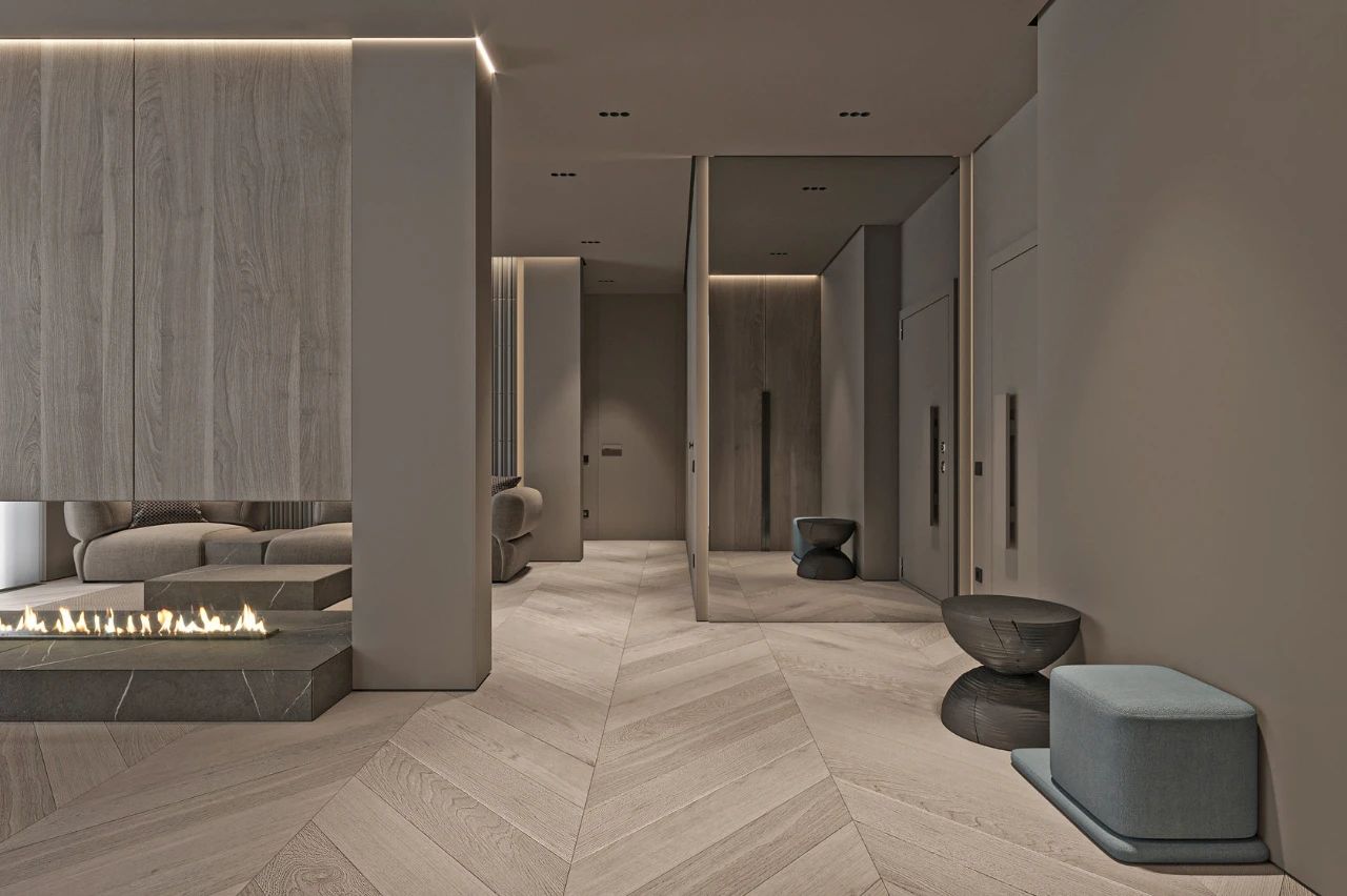 Ivan Honcharenko 打造 100㎡高级灰空间，简约而细腻-67