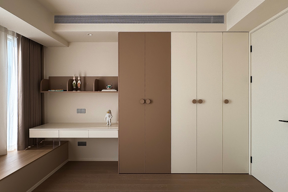 简约原木风:自由无界的理想家丨予上设计-25