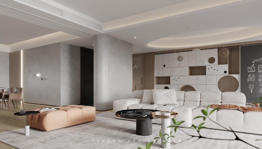 
申然设计 | 顺德万科水晶城220平私宅 -1