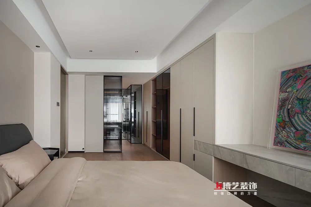 嘉禾金茂府现代简约风设计丨博艺装饰-43