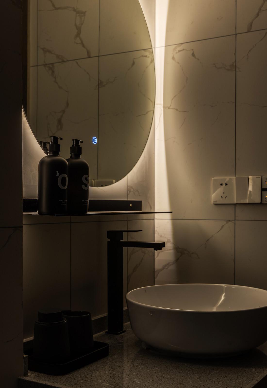 60㎡极简牛油果绿之家-22