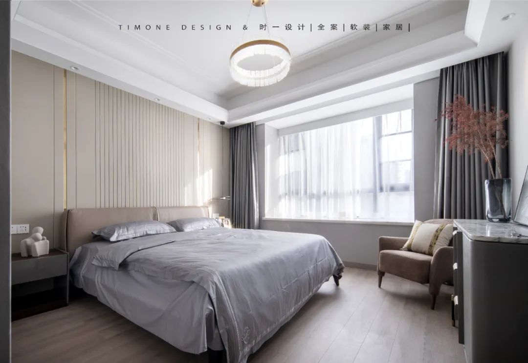 “躺平式”入住 180㎡新家丨时一设计-17