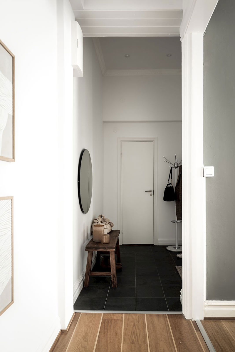 瑞典小公寓的冬日情调设计-15