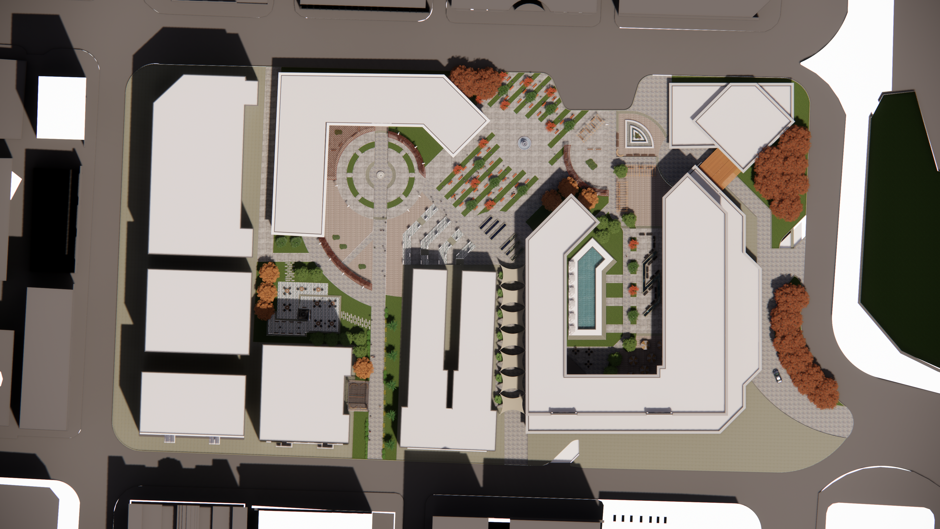 LIBERTE HOTEL 酒店及社区中心综合体丨艾斯尤特大学工程学院城市设计与规划系-8