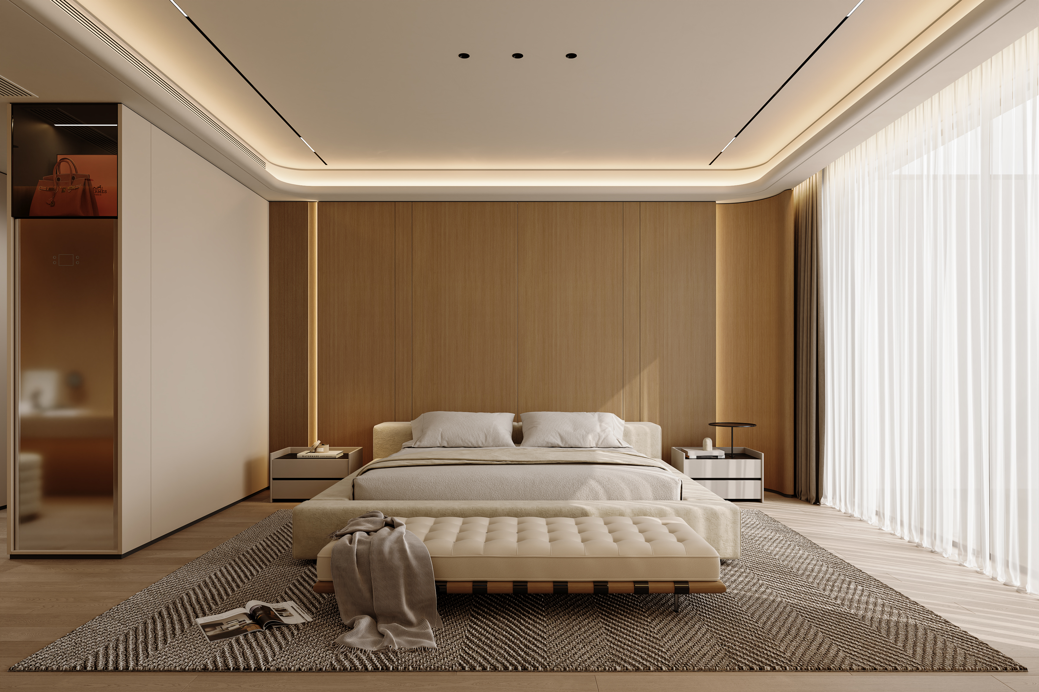 原木奶油别墅豪宅案例丨绘感视觉设计-16