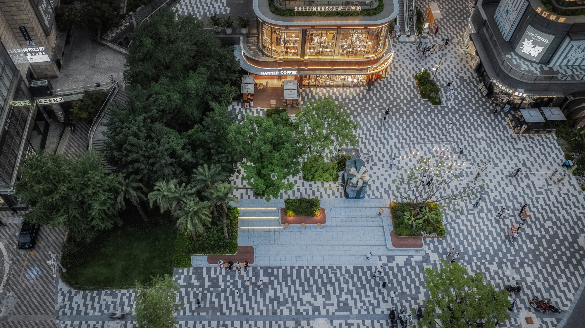 香港置地O’LANE启元光里景观改造丨中国重庆丨成都因澈思明景观设计有限公司-68