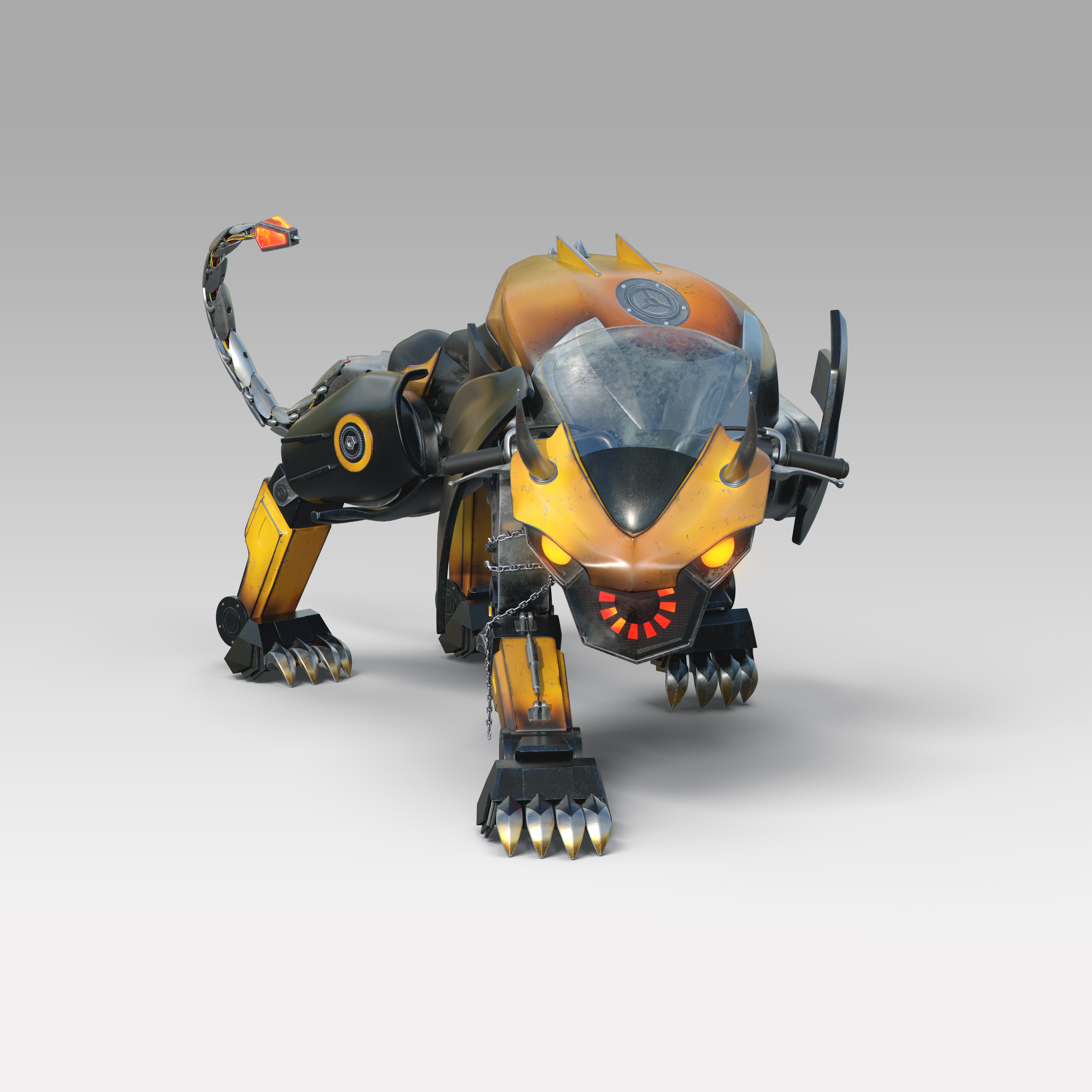 摩托机器人黑豹丨Alex Golden,Anastasia Potapova-4