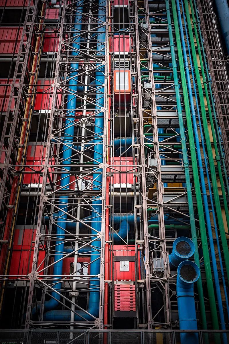 蓬皮杜艺术中心丨法国巴黎丨理查德·罗杰斯-15