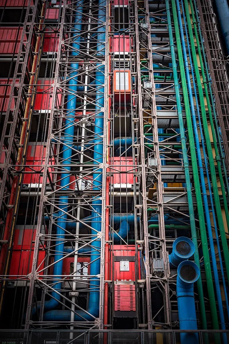 蓬皮杜艺术中心丨法国巴黎丨理查德·罗杰斯-15