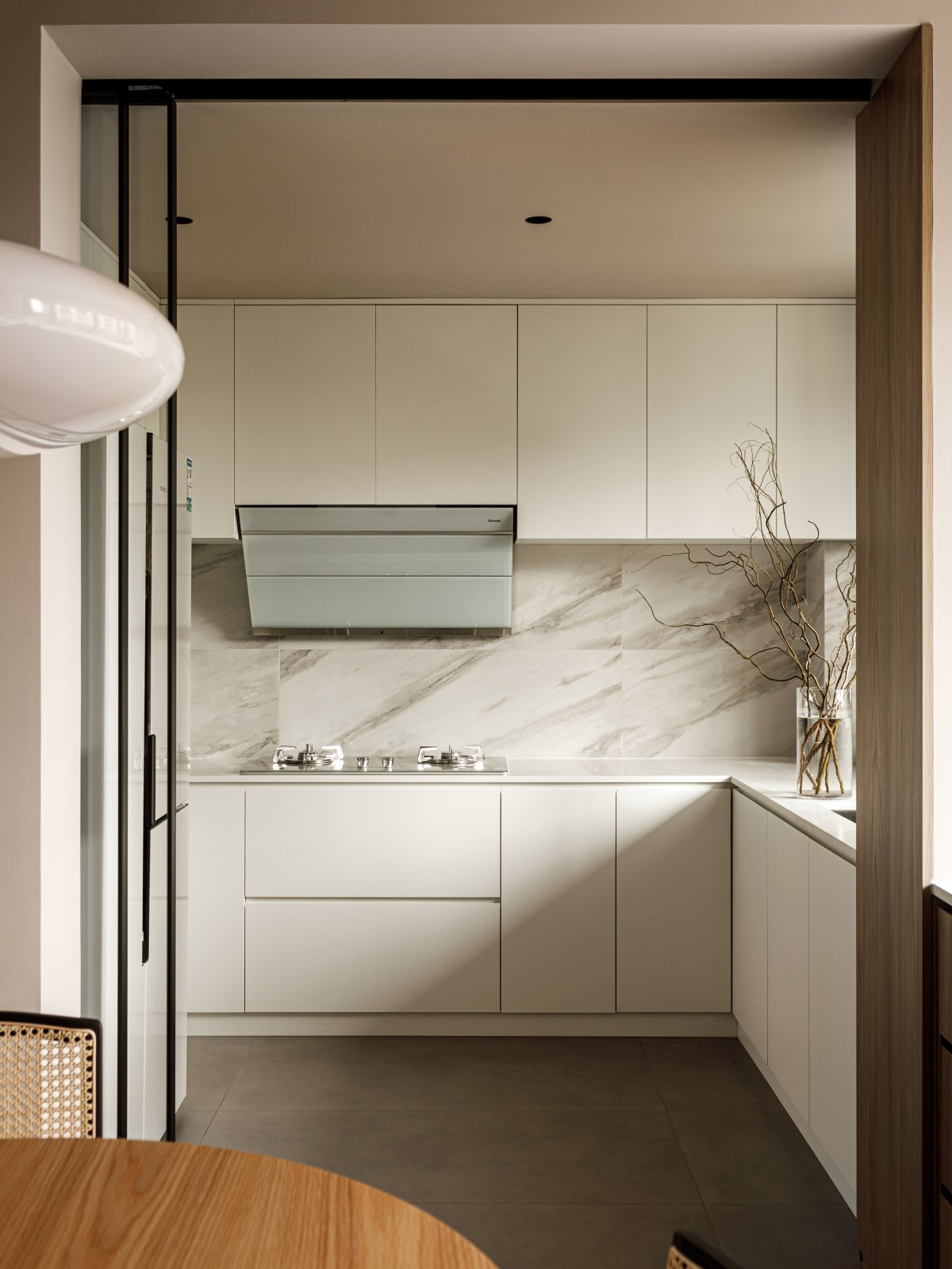 感受146㎡都市原木风平层-10