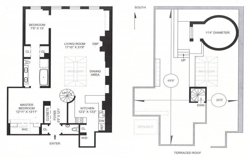 Two Bedroom Apartment with Massive Terrace in Greenwich Village-20