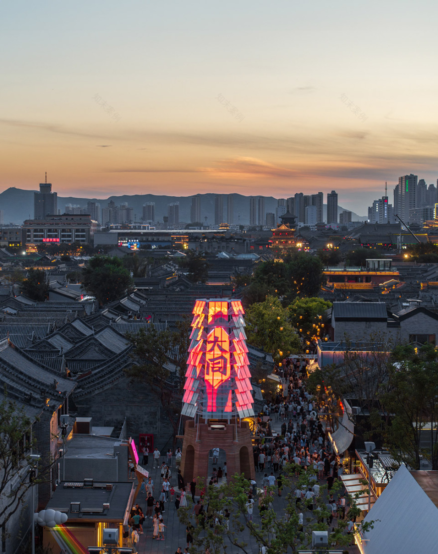 大同古城东南邑丝路塔丨中国大同丨象界设计机构-33