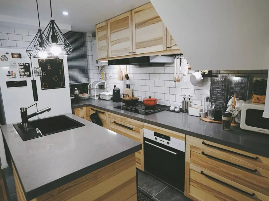 小户型厨房岛台设计，打造幸福烹饪空间-90