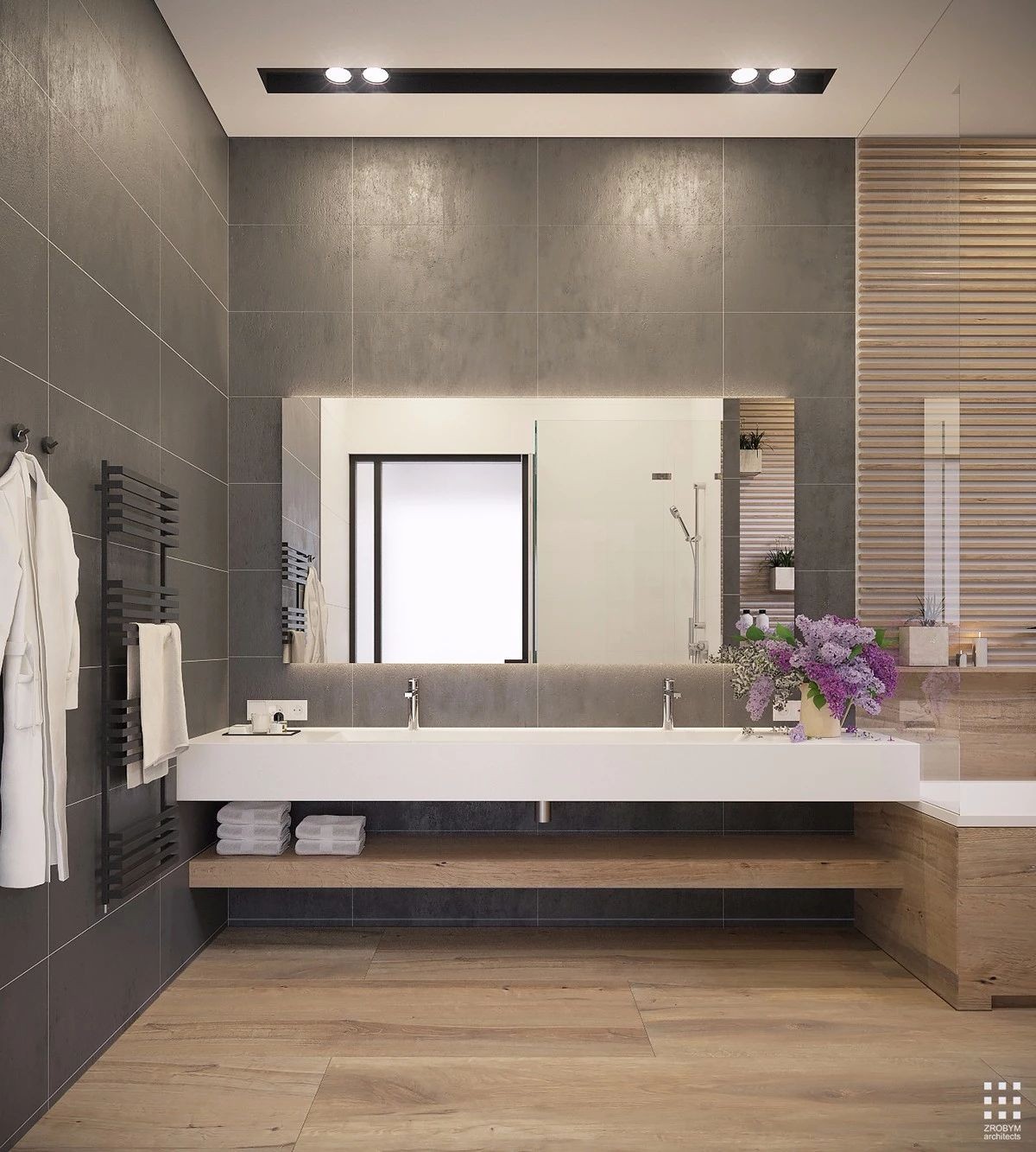 白俄罗斯设计师打造 203㎡自然风住宅-26