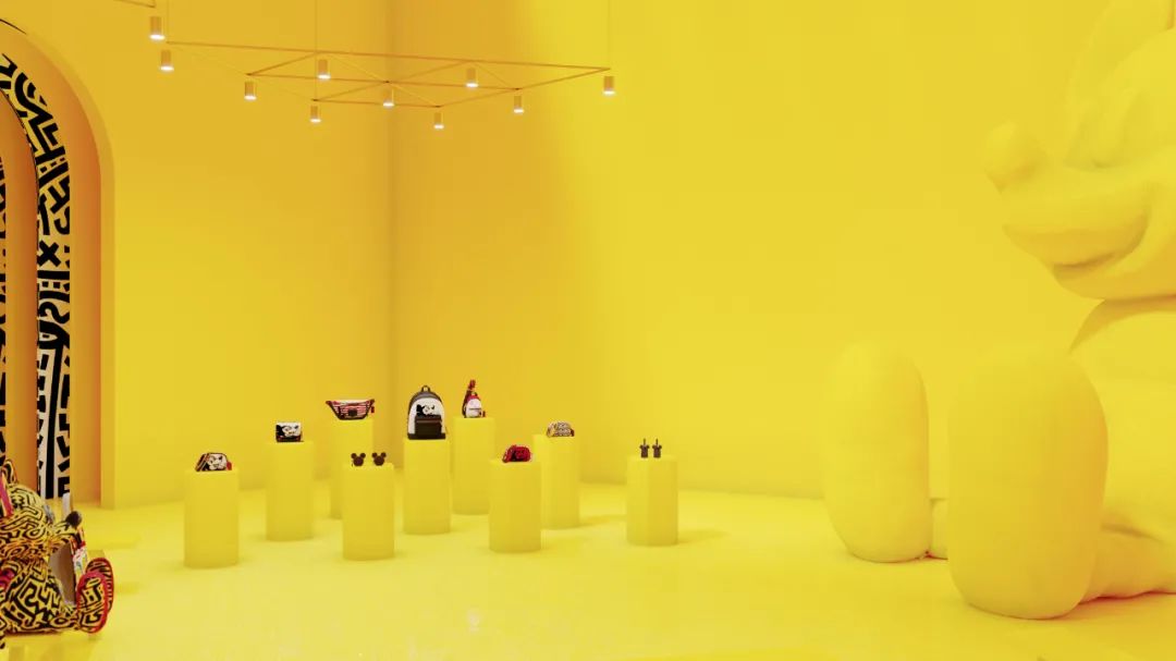 迪士尼 X KEITH HARING 快闪店丨米尚丽零售设计网-22