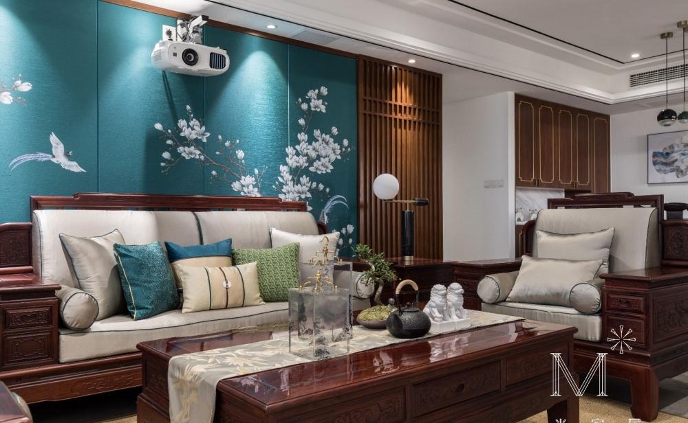 平层丨【一米家居】香蘭雅室 140㎡优雅中式-14