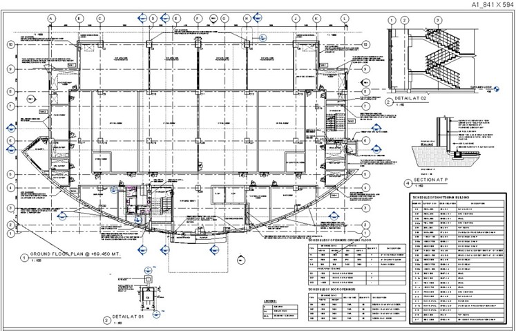 无冲突的三维建筑信息模型 Revit 商业服务建筑模型-27
